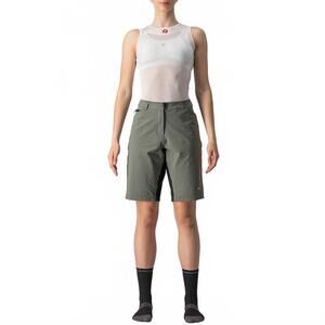 NEW CASTELLI unlimited baggy shorts in green/ grey